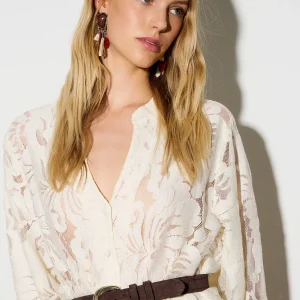 Ceinture Choco-Croco en cuir BSB