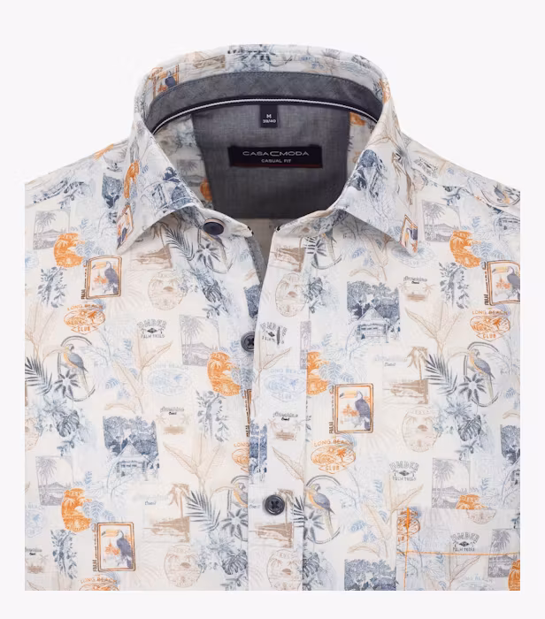 Casa Moda : Chemise Imprimée Casual