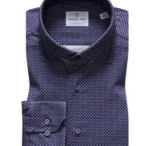 Emanuel Berg: Chemise en tricot extensible 4Flex
