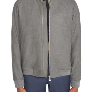 Jack Victor: Bennett Stretch Wool Bomber Jacket