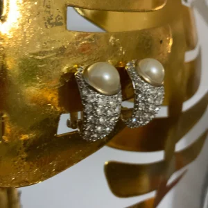 Boucles d’oreilles Anciennes Plaquées