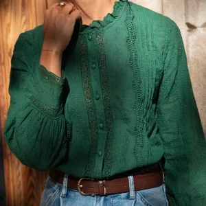 Blouse Clarissa verte