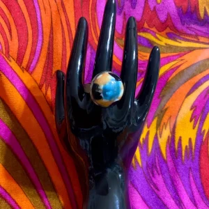 Bague Originale Vintage 1980