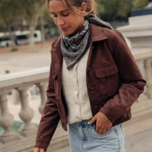 Veste Marianna marron