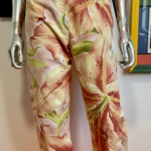 PantaCourt Été en coton Motifs Fleurs Vintage