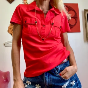 Polo Saint James France Rouge