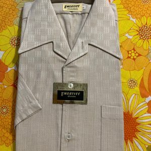 Chemise Vintage Deadstock 1970 France Chic