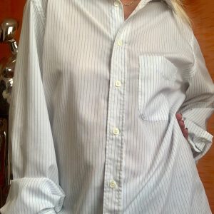 Chemise à Rayures Pierre Balmain Vintage