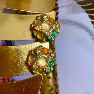 Superbes boucles d’oreilles Jacky de G France Paris Vintage