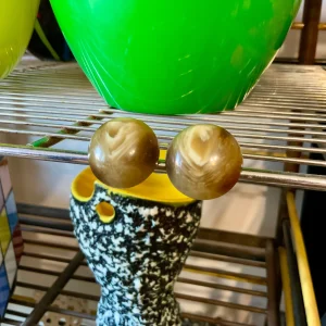 Boucles d’oreilles Vintage pastilles boules Anciennes