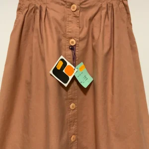 Jupe boutonnée Coton Vintage Deadstock 1970 France