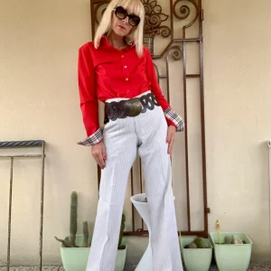 Pantalon pattes d’éléphant Vintage 1970 Chic