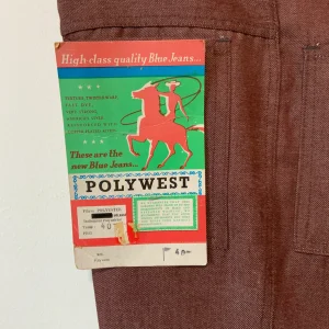 Pantalon Authentique Pattes d’éléphant Vintage Neuf Seventies 70’s Denim