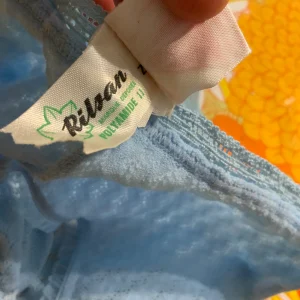 Culotte Dentelle polyamide bleue Vintage Neuf Deadstock 1970/80 France