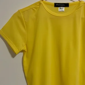 Tee Shirt Vintage 1980 Éminence Jaune Lumineux