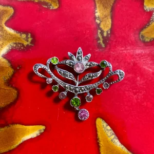 Pendentif Antique Fin 19eme Poinçon Ancien Vintage