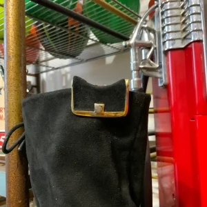 Pinces Bijoux a chaussures velours métal Vintage Original