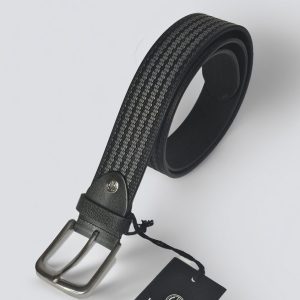 Ceinture en cuir Lindenmann: Noir