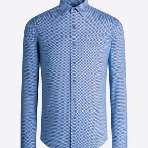 BUGATCHI: Chemise en tricot élastique couleur de Baies