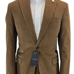 TED BAKER: Costume En Velours Côtelé – Beige