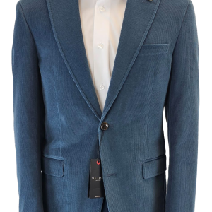 TED BAKER: Complet Corduroy -Bleu Sarcelle