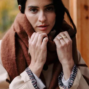 Echarpe Althea marron