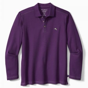TOMMY BAHAMA : Emfeilder Polo Manches longues Violet