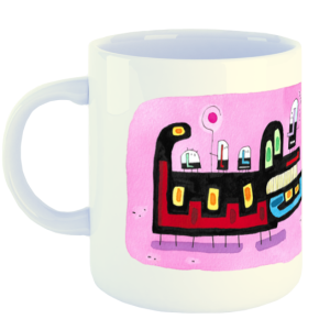 ÉRIC SAGOT – LE CHIEN PROGNATHE – Mug