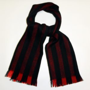 Foulard en Laine Rayé