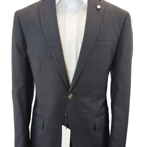 TED BAKER: Costume à carreaux -Charcoal