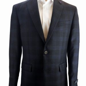 TED BAKER : Veston No Ordinary Joe Noir à Carreaux