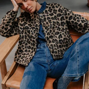 Veste Selva léopard